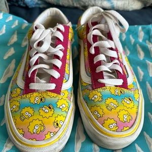 The Simpsons Custom Vans